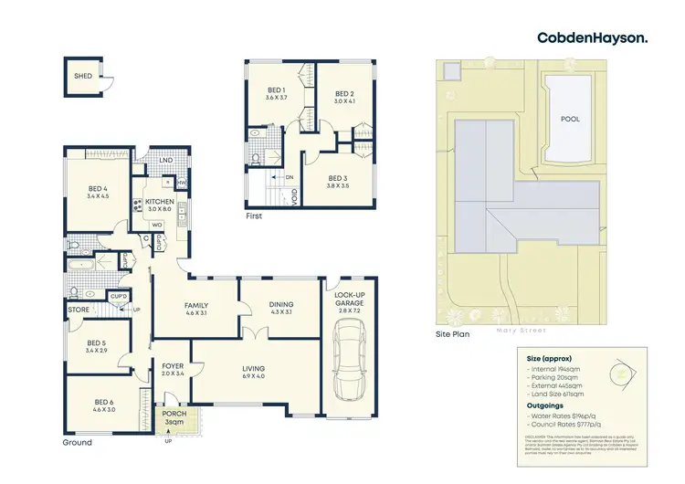 Floorplan of Homely house listing, 54a Mary Street, Hunters Hill NSW 2110