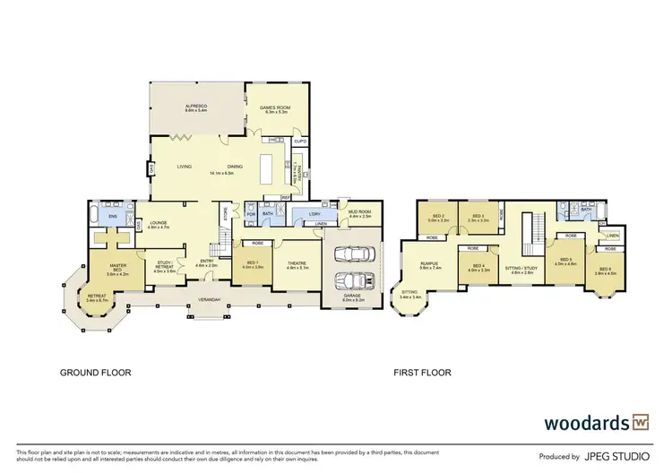 Floorplan of Homely house listing, 8 The Rise, Sunbury VIC 3429