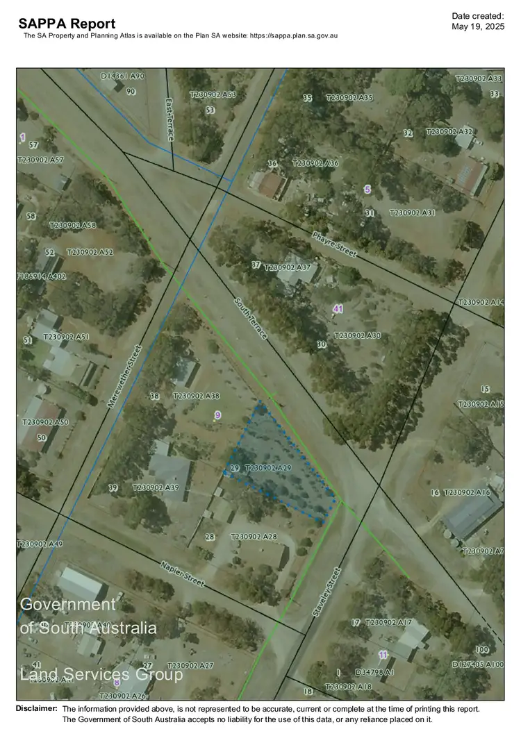 Floorplan of Homely land listing, LOT 29 South Terrace, Farrell Flat SA 5416