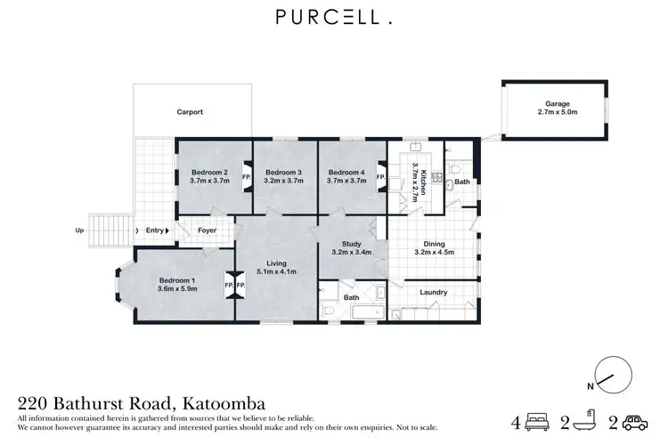 Floorplan of Homely house listing, 220 Bathurst Road, Katoomba NSW 2780