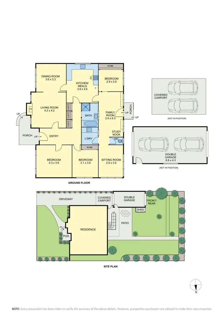 Floorplan of Homely house listing, 59 Nimmo Street, Essendon VIC 3040