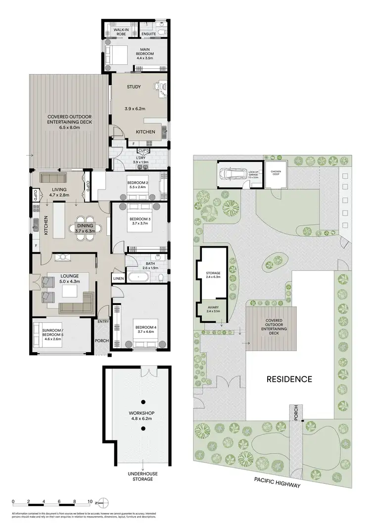 Floorplan of Homely house listing, 504 Pacific Highway, Mount Colah NSW 2079