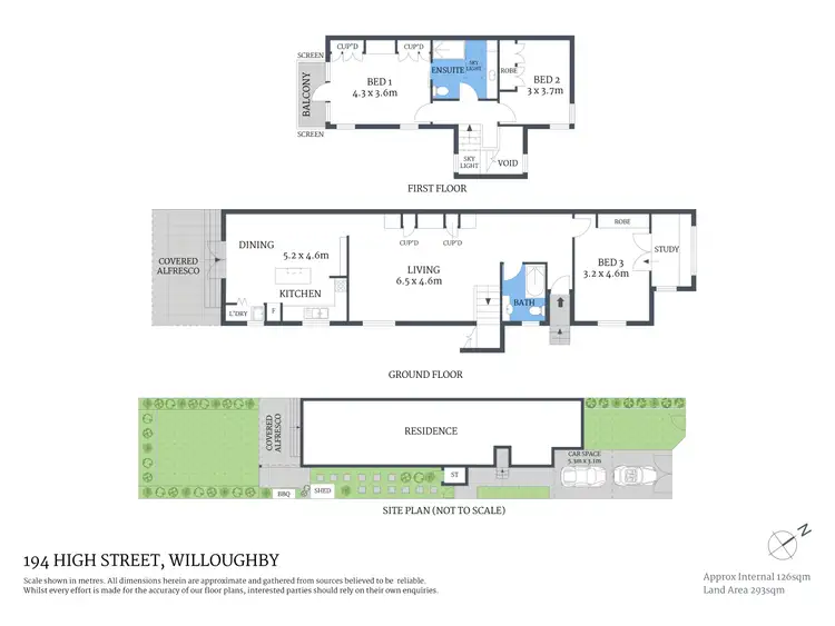 Floorplan of Homely house listing, 194 High Street, Willoughby NSW 2068