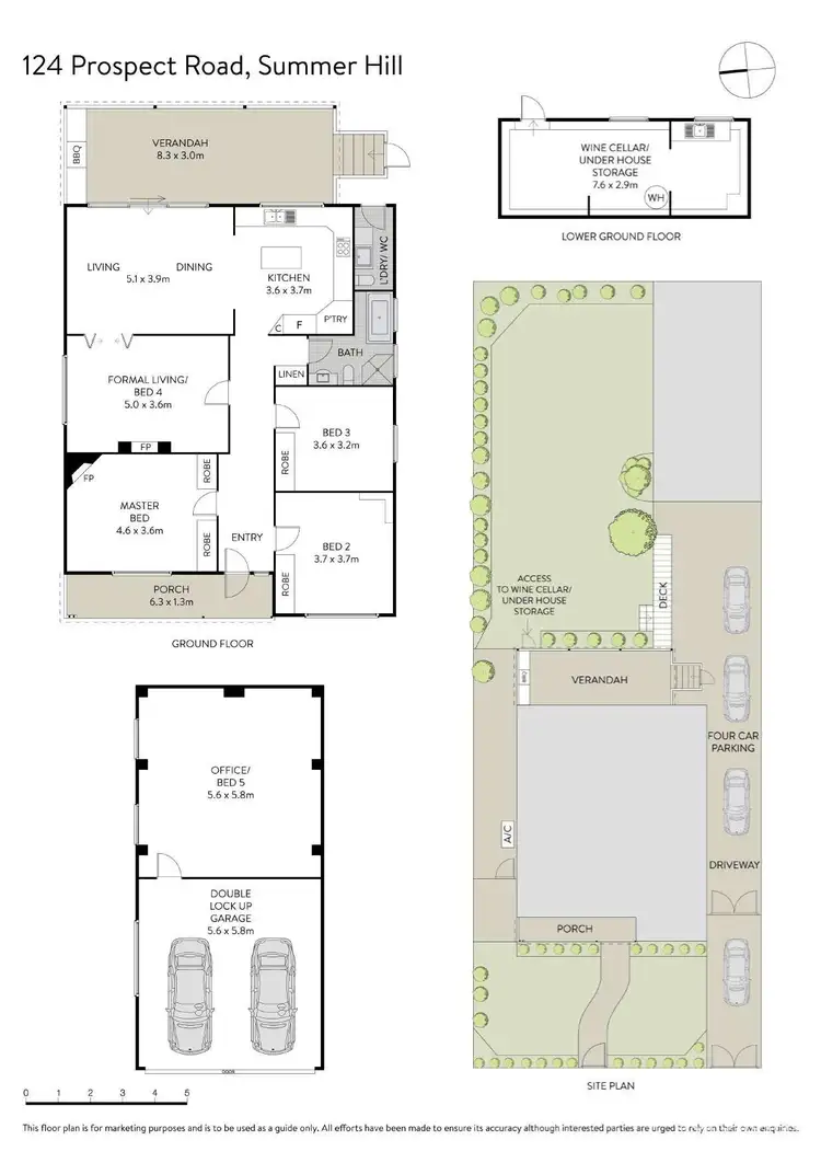 Floorplan of Homely house listing, 124 Prospect Road, Summer Hill NSW 2130