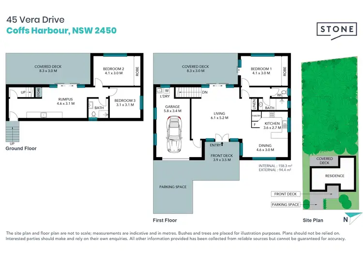 Floorplan of Homely house listing, 45 Vera Drive, Coffs Harbour NSW 2450