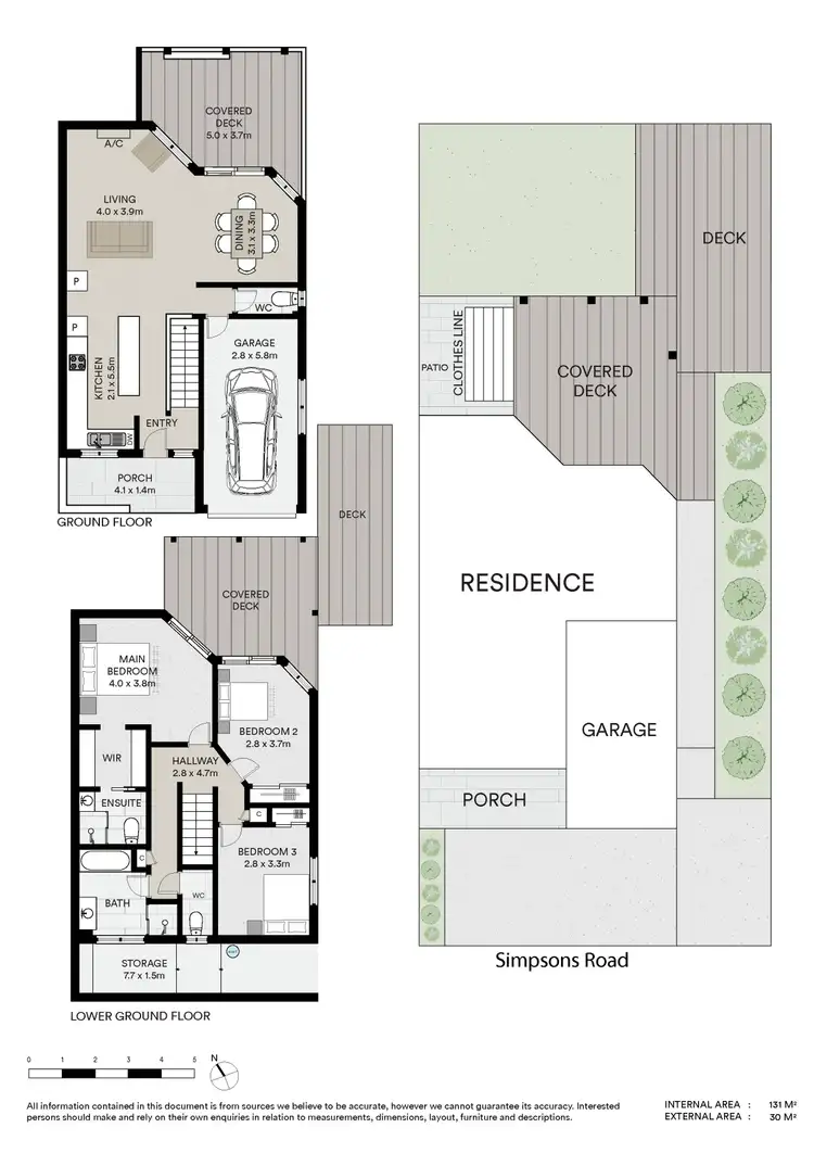 Floorplan of Homely townhouse listing, 22/2-6 Simpsons Road, Currumbin Waters QLD 4223