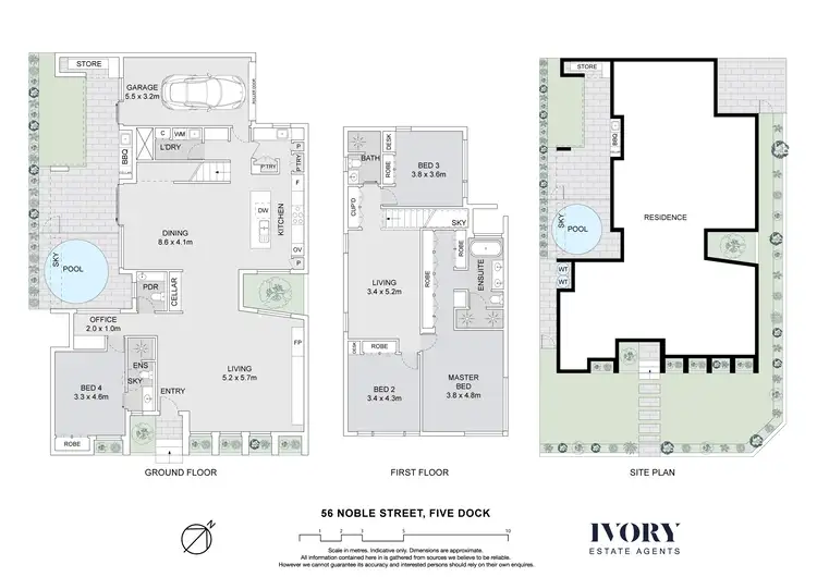 Floorplan of Homely house listing, 56 Noble Street, Five Dock NSW 2046