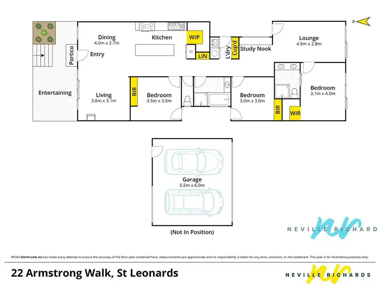 Floorplan of Homely house listing, 22 Armstrong Walk, St Leonards VIC 3223
