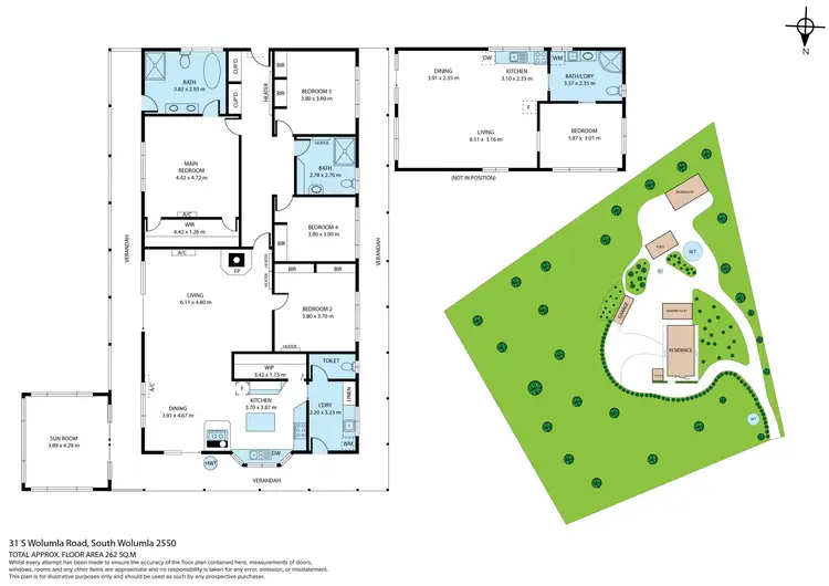 Floorplan of Homely house listing, 31 South Wolumla Road, Wolumla NSW 2550