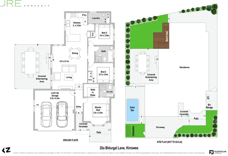 Floorplan of Homely house listing, 20A Bidurgal Avenue, Kirrawee NSW 2232