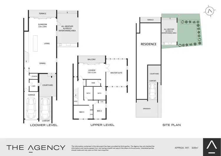 Floorplan of Homely villa listing, 1/1 Five Islands Drive, Coffs Harbour NSW 2450