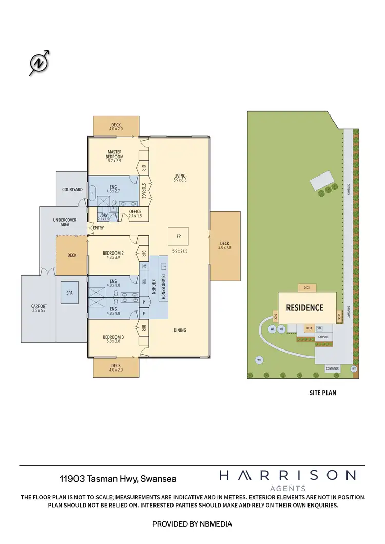 Floorplan of Homely house listing, 11903 Tasman Highway, Rocky Hills TAS 7190