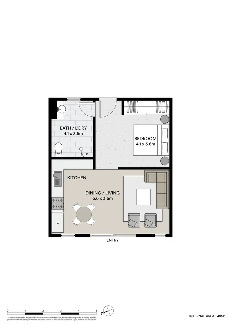 Floorplan of Homely unit listing, 2/59-60 The Strand, North Ward QLD 4810