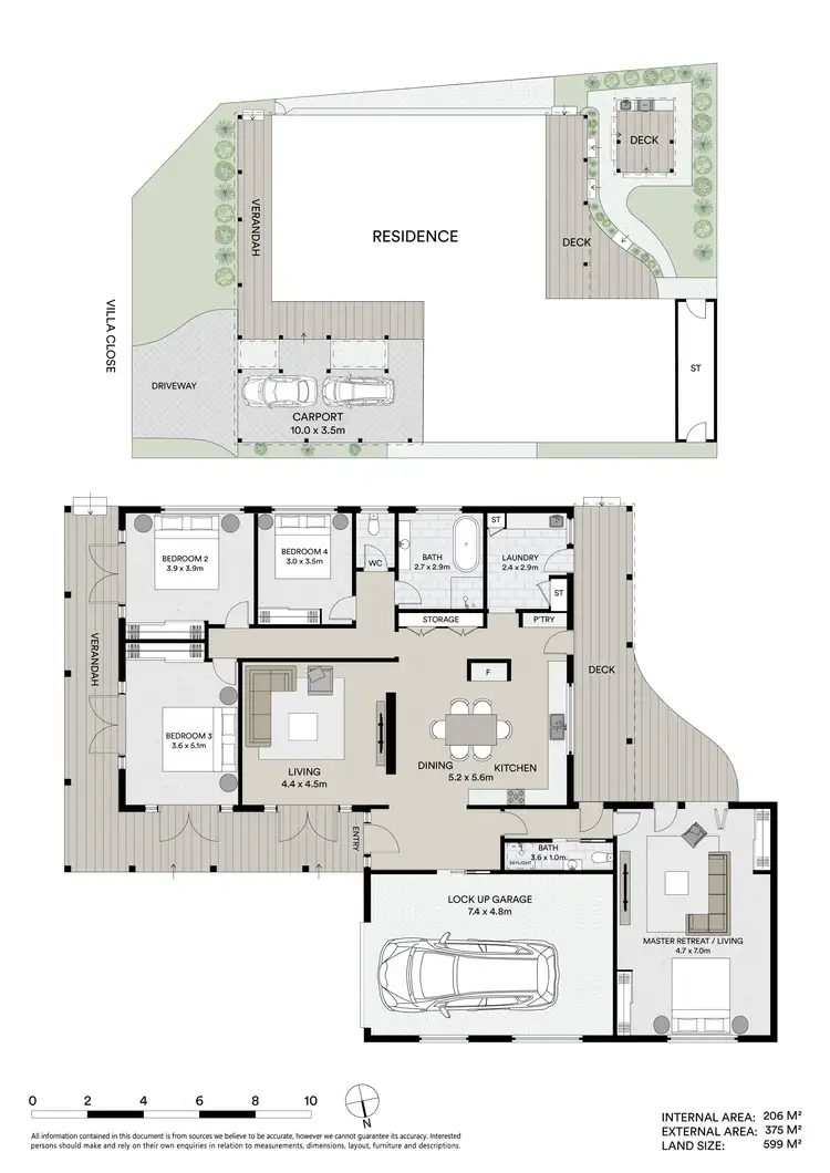Floorplan of Homely house listing, 6 Villa Close, Budgewoi NSW 2262
