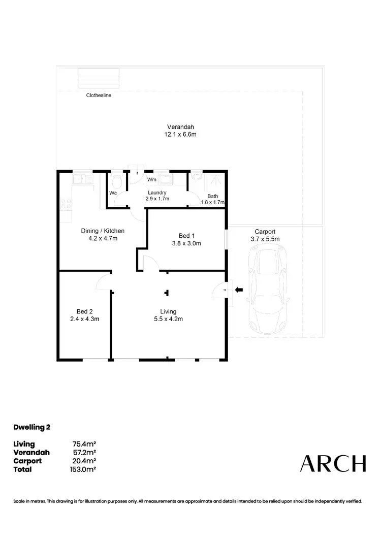 Floorplan of Homely house listing, 1-3 Massey Street, Salisbury North SA 5108