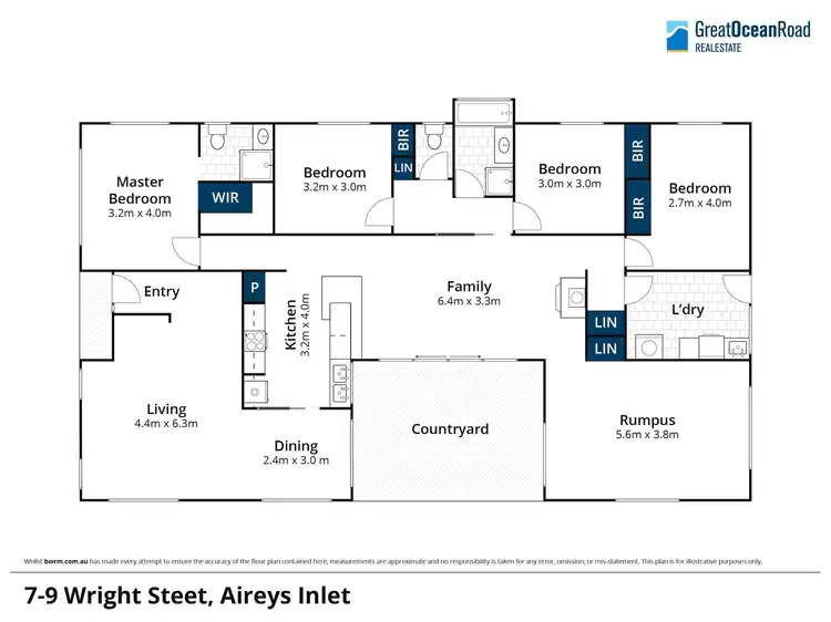 Floorplan of Homely house listing, 7 - 9 Wright Street, Aireys Inlet VIC 3231