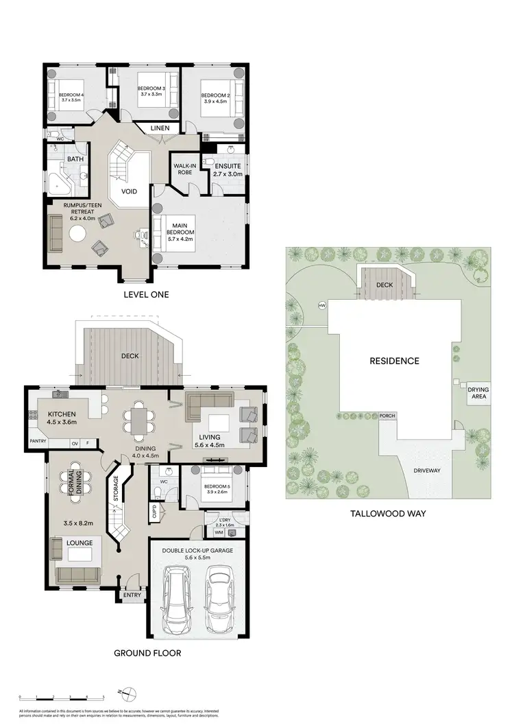 Floorplan of Homely house listing, 40 Tallowood Way, Frenchs Forest NSW 2086