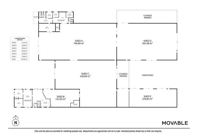 Floorplan of Homely rural property listing, 9 Oakfield Road, Salt Ash NSW 2318