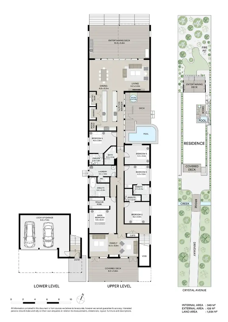 Floorplan of Homely house listing, 63 Crystal Avenue, Pearl Beach NSW 2256