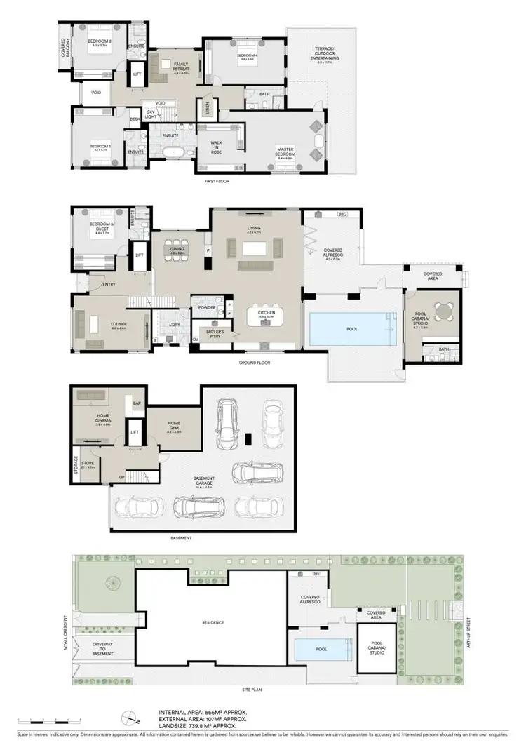 Floorplan of Homely house listing, 1B Myall Crescent, Strathfield NSW 2135
