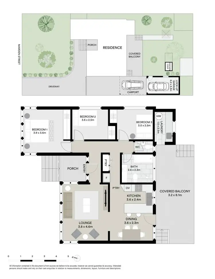 Floorplan of Homely house listing, 8 Marden Street, Georges Hall NSW 2198