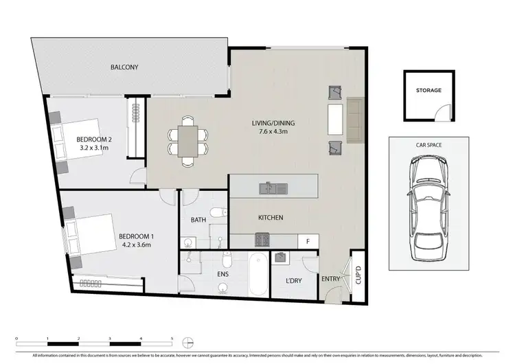 Floorplan of Homely apartment listing, 121/1-9 Florence Street, South Wentworthville NSW 2145