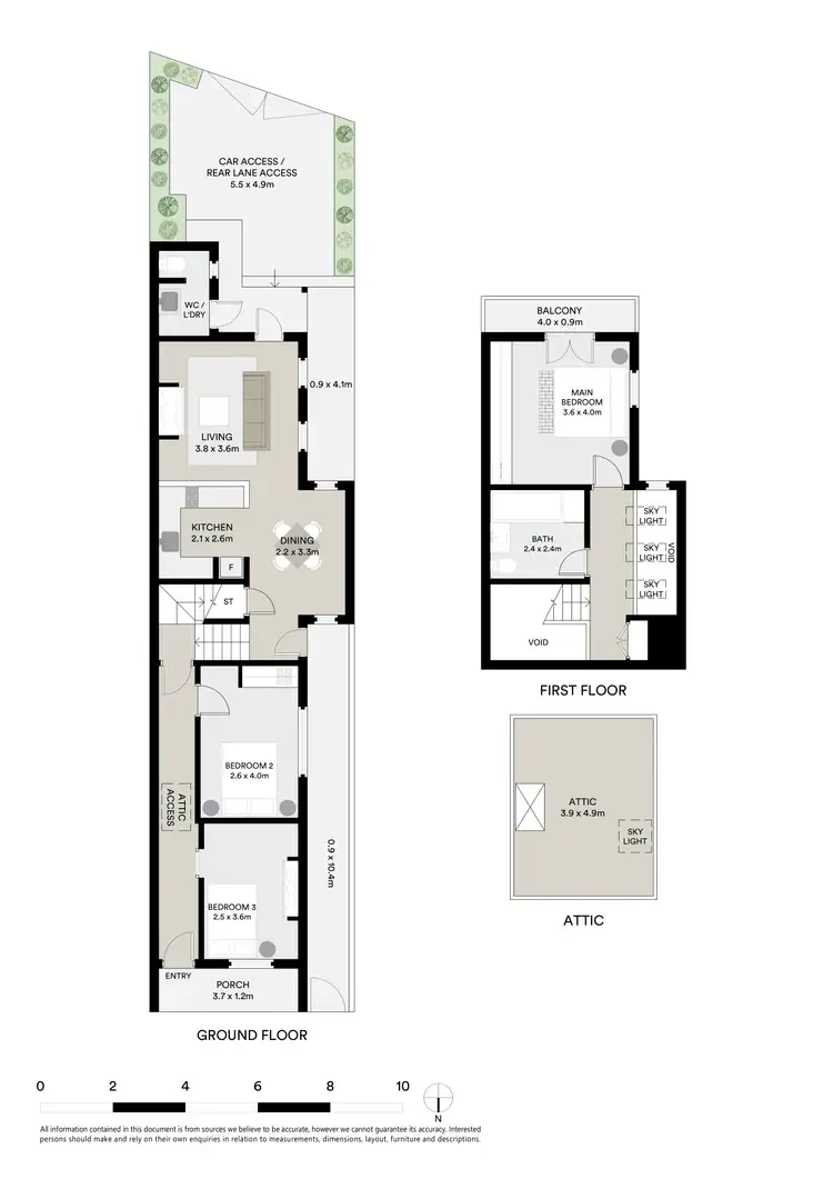 Floorplan of Homely house listing, 32 Arthur Street, Balmain NSW 2041