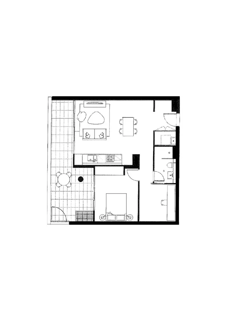 Floorplan of Homely apartment listing, 1/8 Foreshore Boulevard, Woolooware NSW 2230