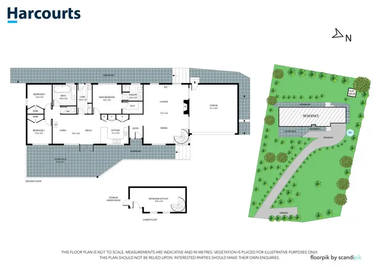 Floorplan of Homely house listing, 4 Florence Avenue, Sassafras VIC 3787