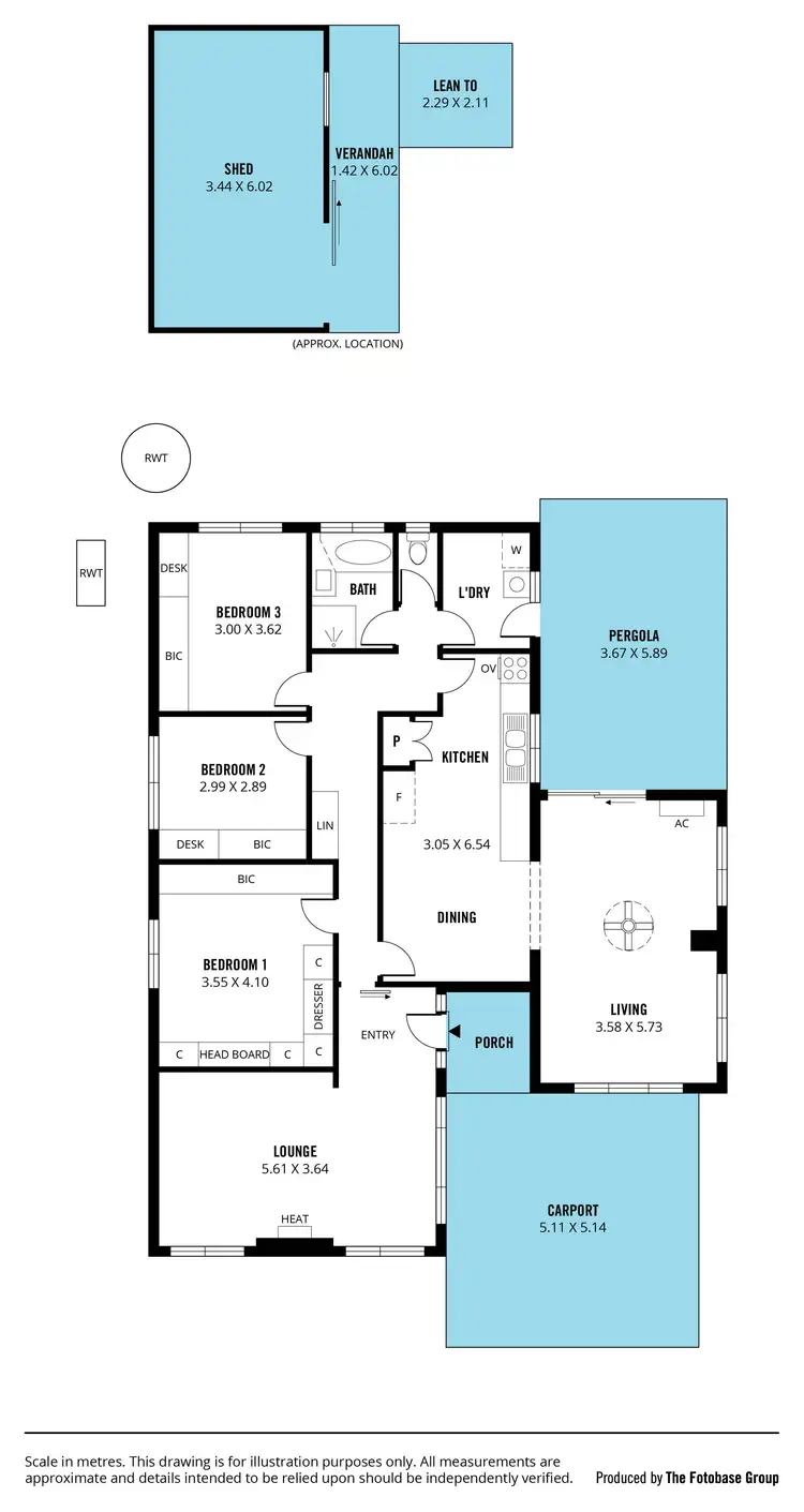Floorplan of Homely house listing, 5 Jasper Place, Morphett Vale SA 5162
