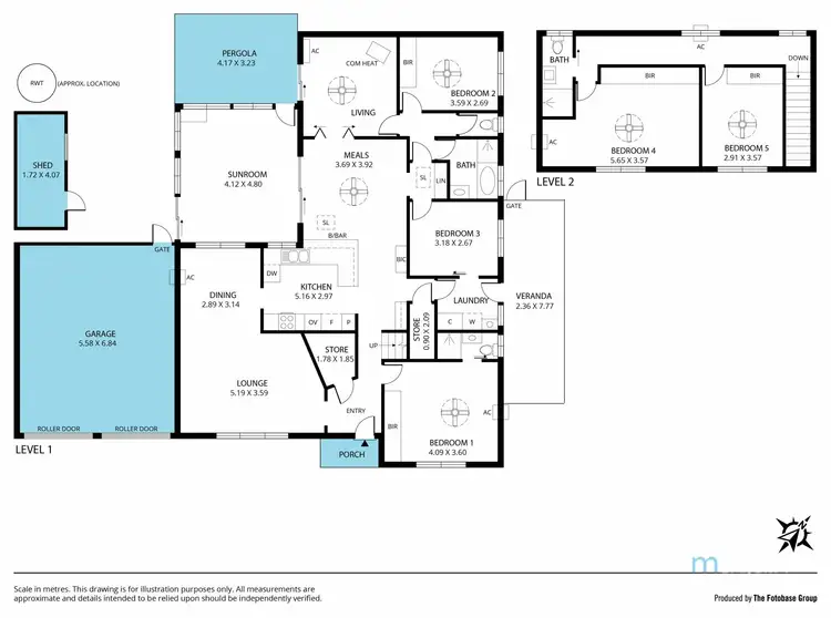 Floorplan of Homely house listing, 63 Manning Road, Flagstaff Hill SA 5159