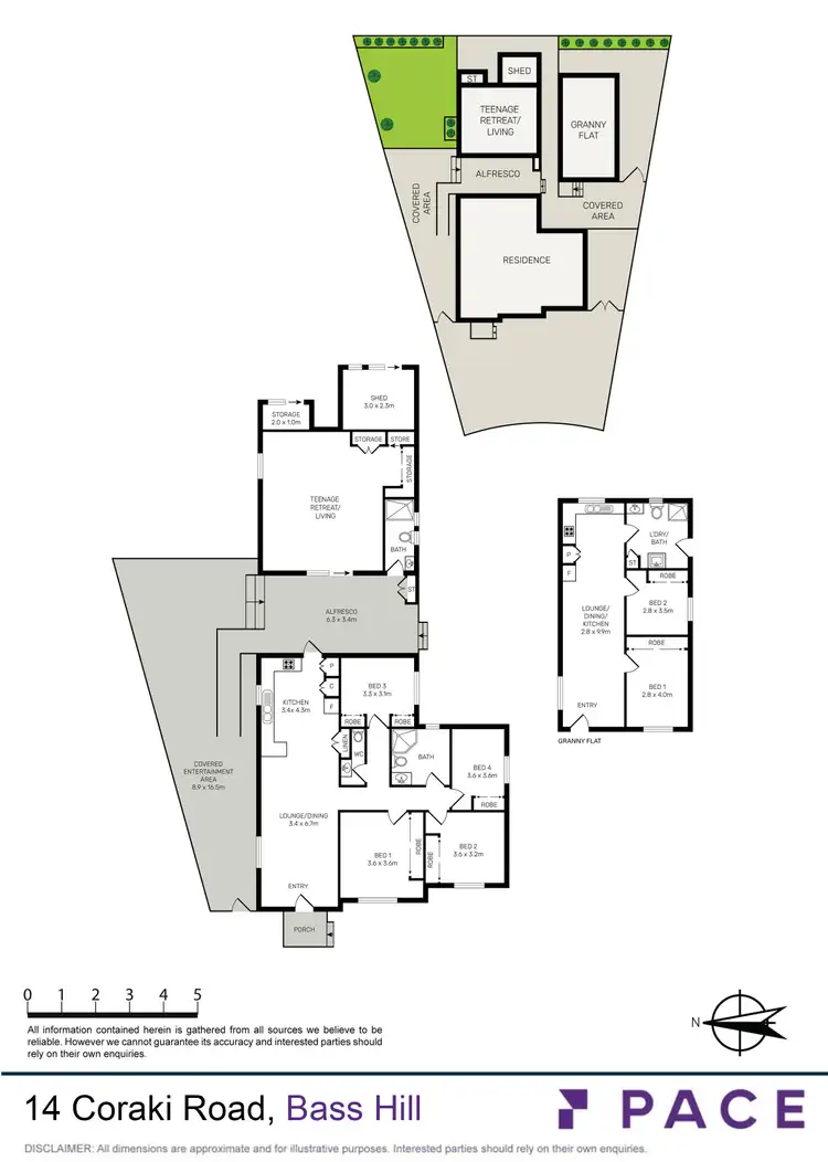 Floorplan of Homely house listing, 14 Coraki Road, Bass Hill NSW 2197
