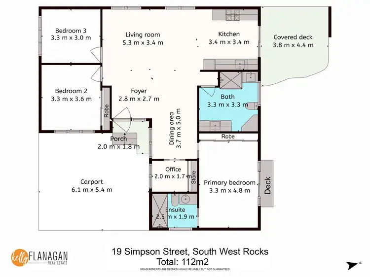 Floorplan of Homely house listing, 19 Simpson Street, South West Rocks NSW 2431