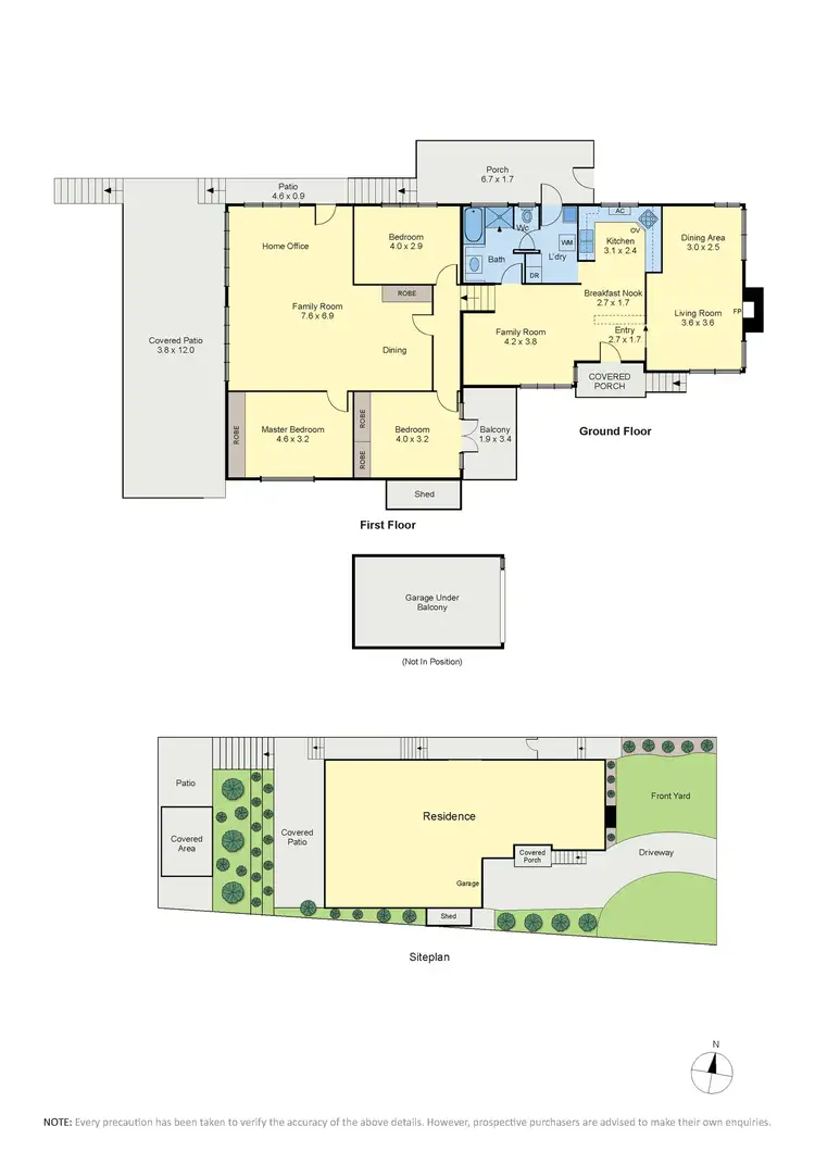 Floorplan of Homely house listing, 101-103 Mooltan Street, Travancore VIC 3032
