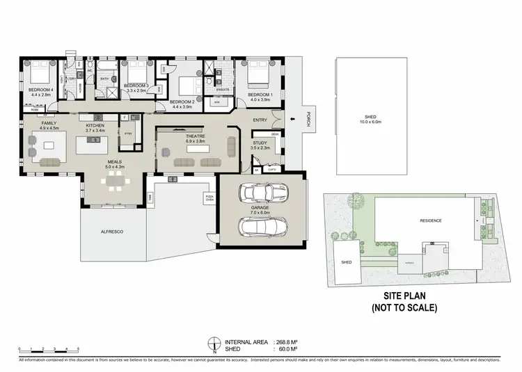 Floorplan of Homely house listing, 14 Hanover Place, Strathfieldsaye VIC 3551