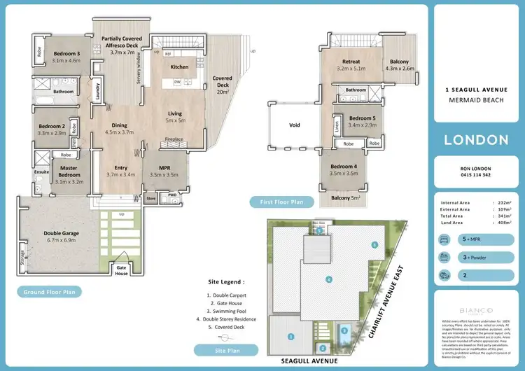 Floorplan of Homely house listing, 1 Seagull Avenue, Mermaid Beach QLD 4218
