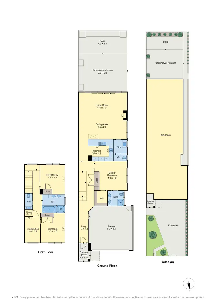 Floorplan of Homely townhouse listing, 7a Hayes Road, Strathmore VIC 3041