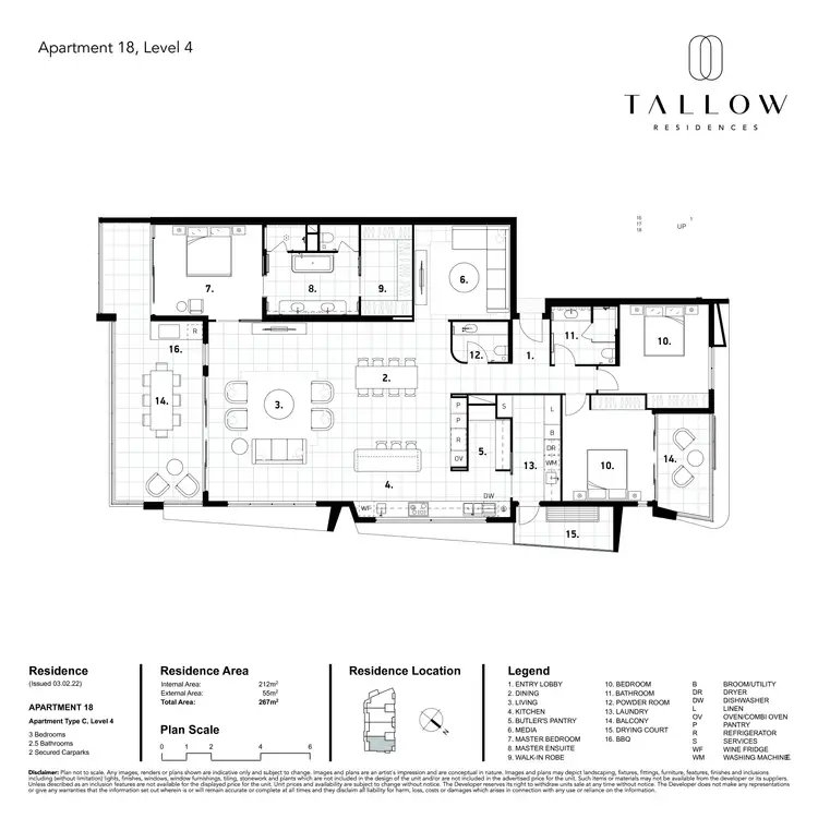Floorplan of Homely unit listing, 18/16 Serenity Close, Noosa Heads QLD 4567
