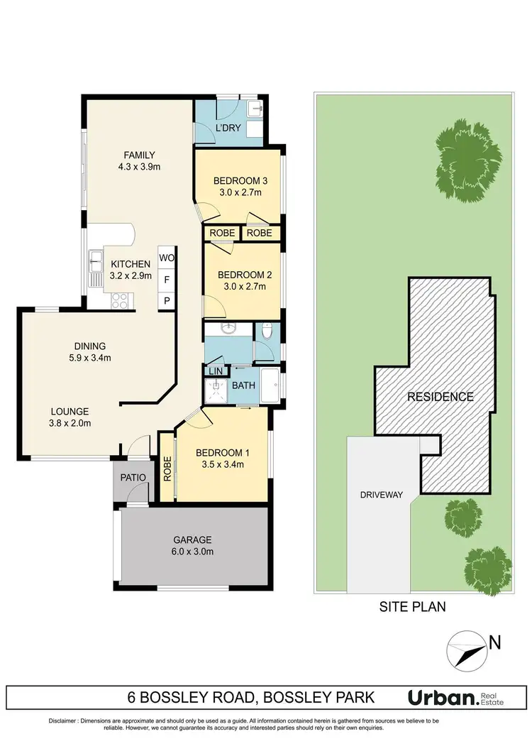Floorplan of Homely house listing, 6 Bossley Road, Bossley Park NSW 2176