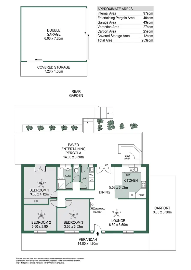 Floorplan of Homely house listing, 17 Dunn Street, Bridgewater SA 5155