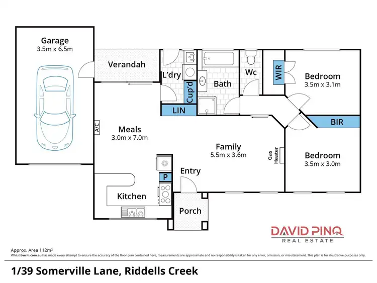Floorplan of Homely unit listing, 1/39 Somerville Lane, Riddells Creek VIC 3431