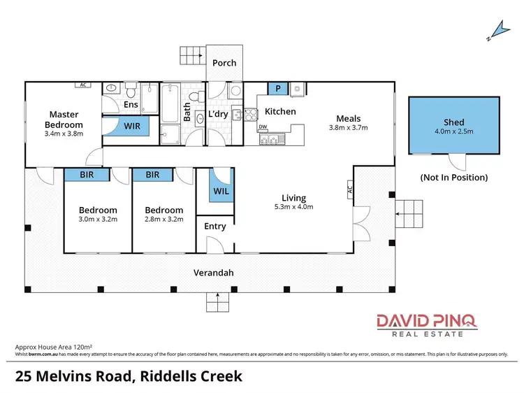 Floorplan of Homely house listing, 25 Melvins Road, Riddells Creek VIC 3431