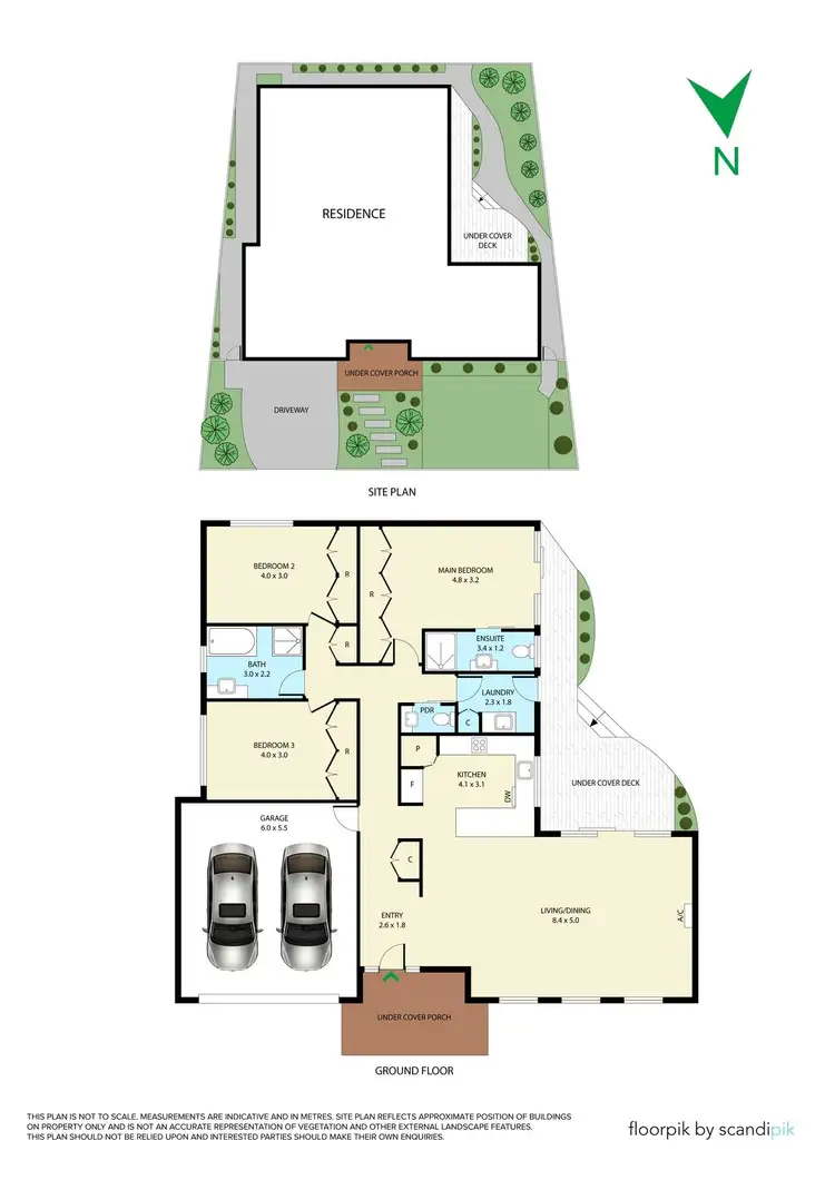 Floorplan of Homely house listing, 6 Everton Road, Mount Evelyn VIC 3796