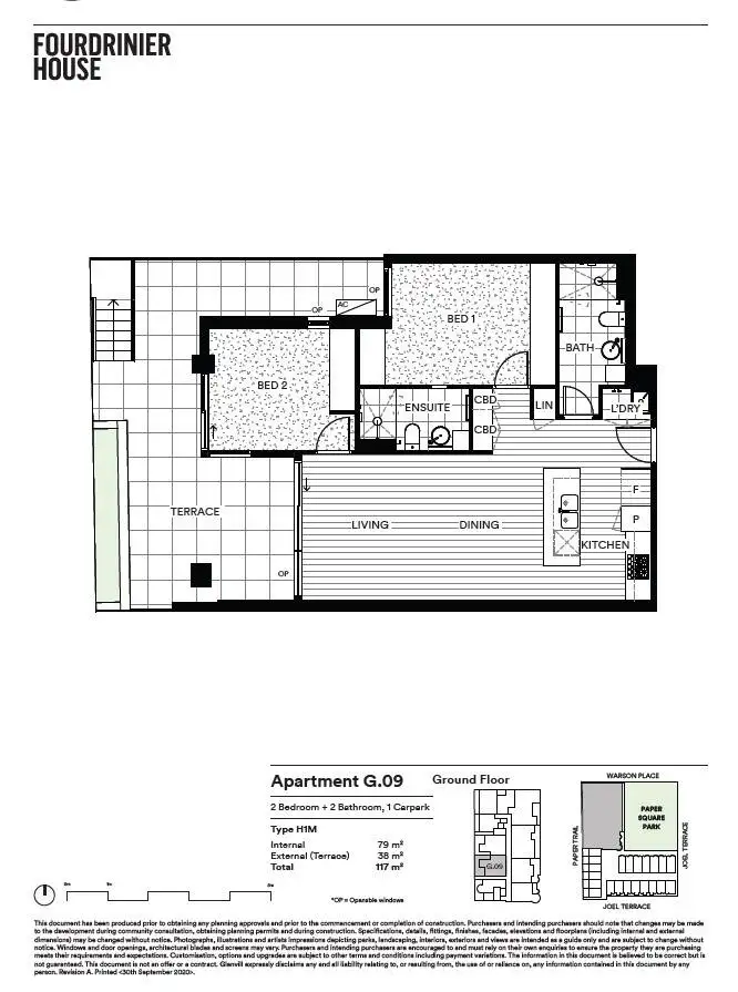 Floorplan of Homely apartment listing, 9/14 Paper Trail, Alphington VIC 3078