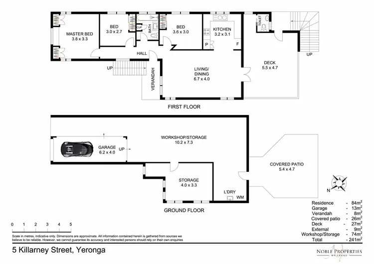 Floorplan of Homely house listing, 5 Killarney Street, Yeronga QLD 4104