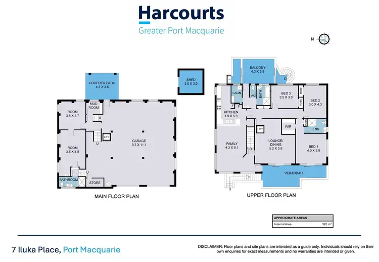 Floorplan of Homely house listing, 7 Iluka Place, Port Macquarie NSW 2444