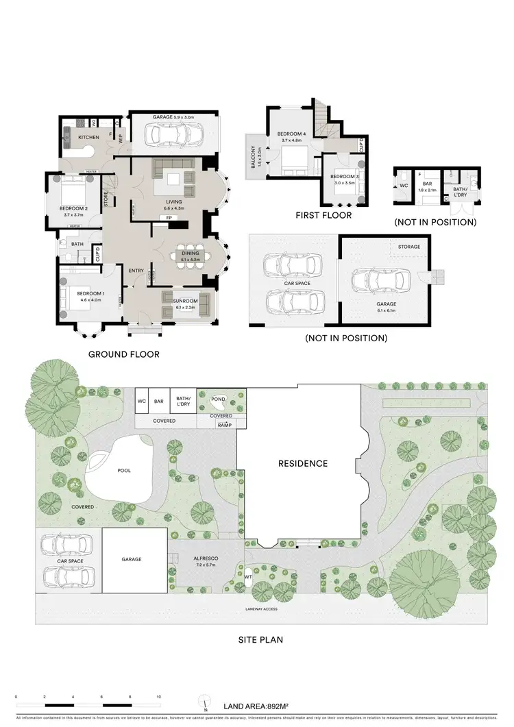 Floorplan of Homely house listing, 348 Shannon Avenue, Newtown VIC 3220