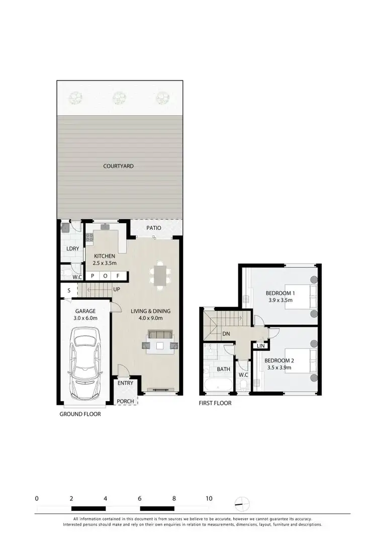 Floorplan of Homely townhouse listing, 2/81 Donohue Street, Kings Park NSW 2148