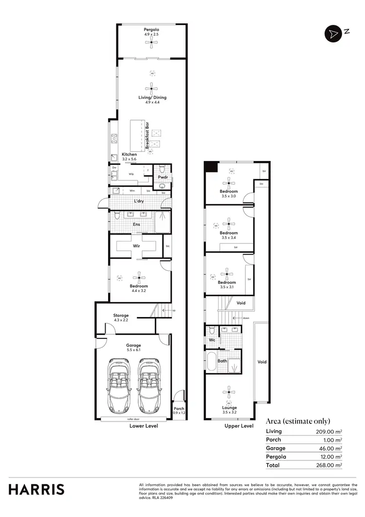Floorplan of Homely house listing, 2B Trapp Avenue, Seaton SA 5023