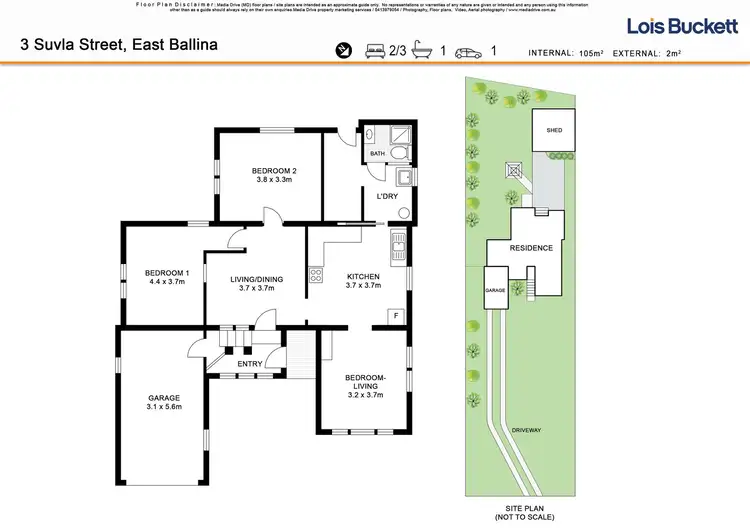 Floorplan of Homely house listing, 3 Suvla Street, East Ballina NSW 2478